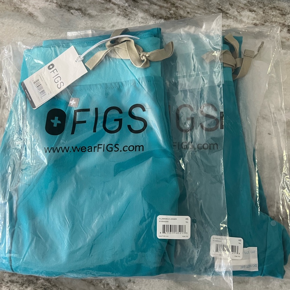 Figs XS Teal Zamora 2.0 Joggers